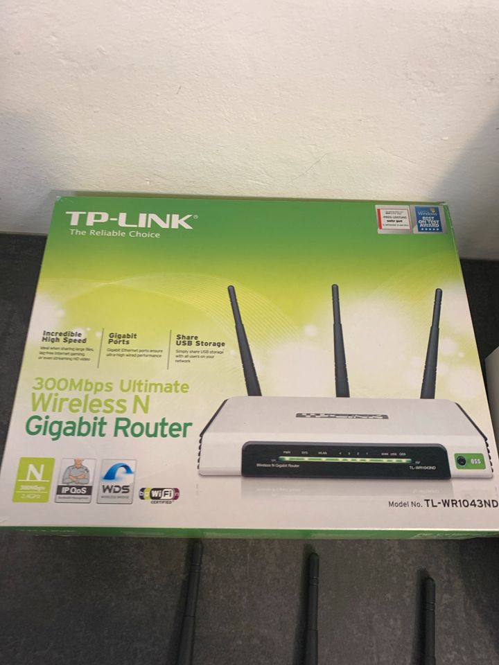 TP-Link Gigabit Router TL-WR1043 ND in Bretten