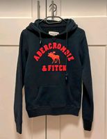 Abercrombie & Fitch dunkelblaues, eng geschnittenes Sweatshirt Nordrhein-Westfalen - Mettmann Vorschau