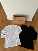 2 neue Levis Longsleeves Levi‘s Langarm Shirts schwarz weiß Kiel - Hassee-Vieburg Vorschau