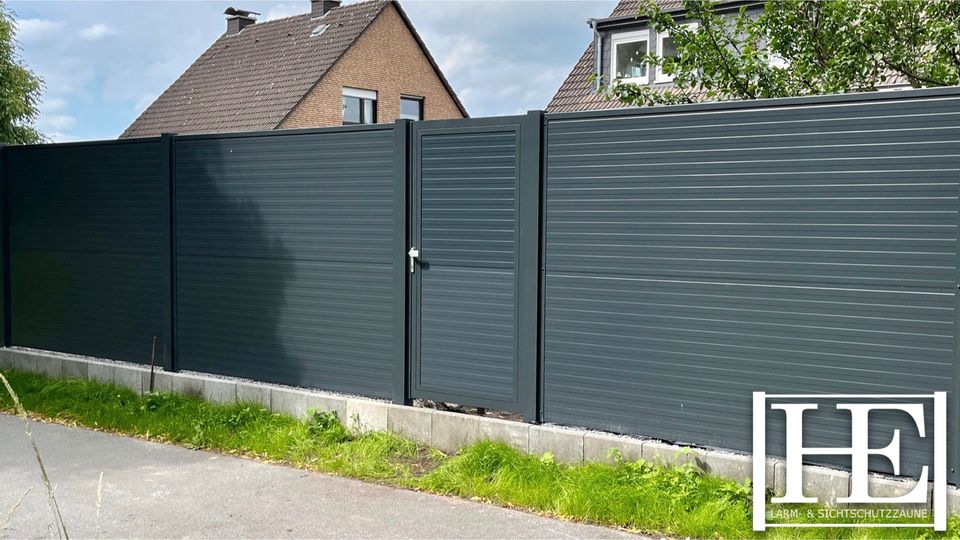 Gartenzaun aus Sandwichplatten - hochwertig - Aluminium HE in Schloß Holte-Stukenbrock