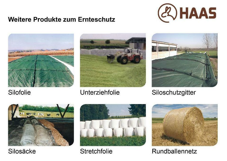 Stroh- und Heuschutzvlies – 12 m x 25 m, reißfest, 130 g/qm in Nümbrecht