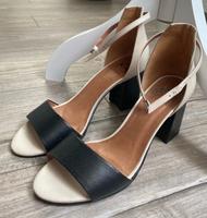 Otto Kern Sandaletten/ Pumps beige schwarz gr. 39 Berlin - Steglitz Vorschau