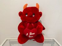 Teufel süß rot Herz Kuscheltier Plüschtier Valentinstag Geschenk Bayern - Weiden (Oberpfalz) Vorschau