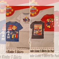 T-Shirt s 2-er Pack 110/116 122/128 NEU  ❤ Feuerwehrmann Sam Sachsen - Hohenstein-Ernstthal Vorschau