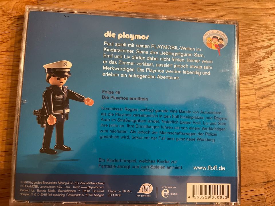Die Playmos 2 Folgen 28 und 46 Polizei ~ Hörspiele in Kiel