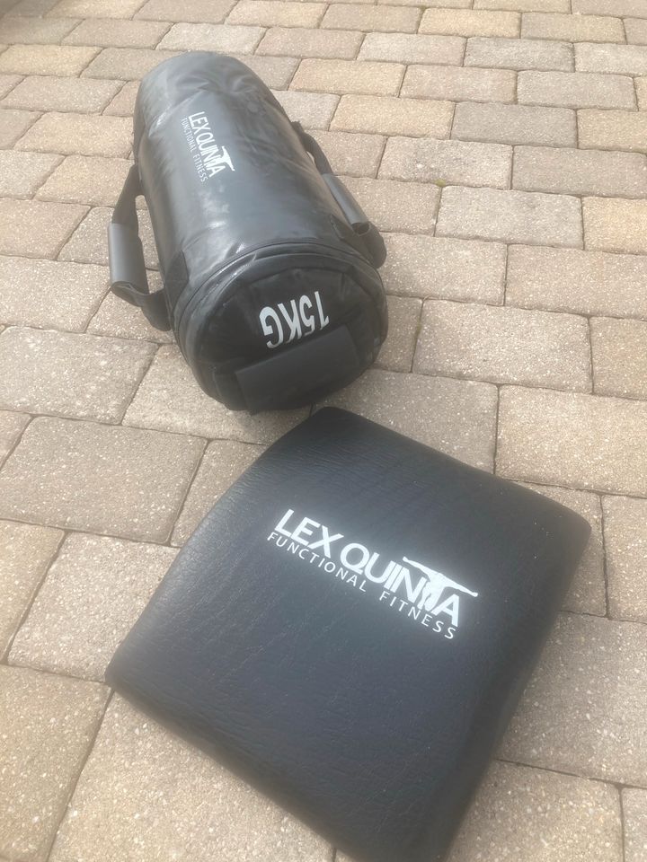 LEX QUINTA Sandsack Sandbag 15kg + Abmat CROSSFIT ❤️ in Neunkirchen Siegerland