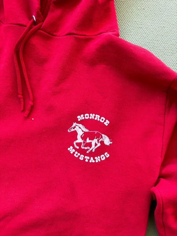 Hoody M, Monroe Mustangs, Vintage College in Buchenberg