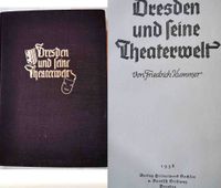 Dresden - Buch über die Theaterwelt 1938 Dresden - Mickten Vorschau