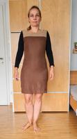 Langarm Kleid, Lederoptik, XS 34 Promod Frankfurt am Main - Innenstadt Vorschau