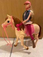 Barbie Reiterin mit laufendem Pferd Rheinland-Pfalz - Gensingen Vorschau