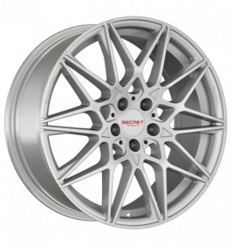 4x Secret Wheels SW2 8x18 ET25 5x112 Silver Polish Satzpreis in Bergisch Gladbach