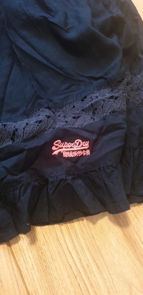 Superdry Maxikleid schwarz in Wachtendonk