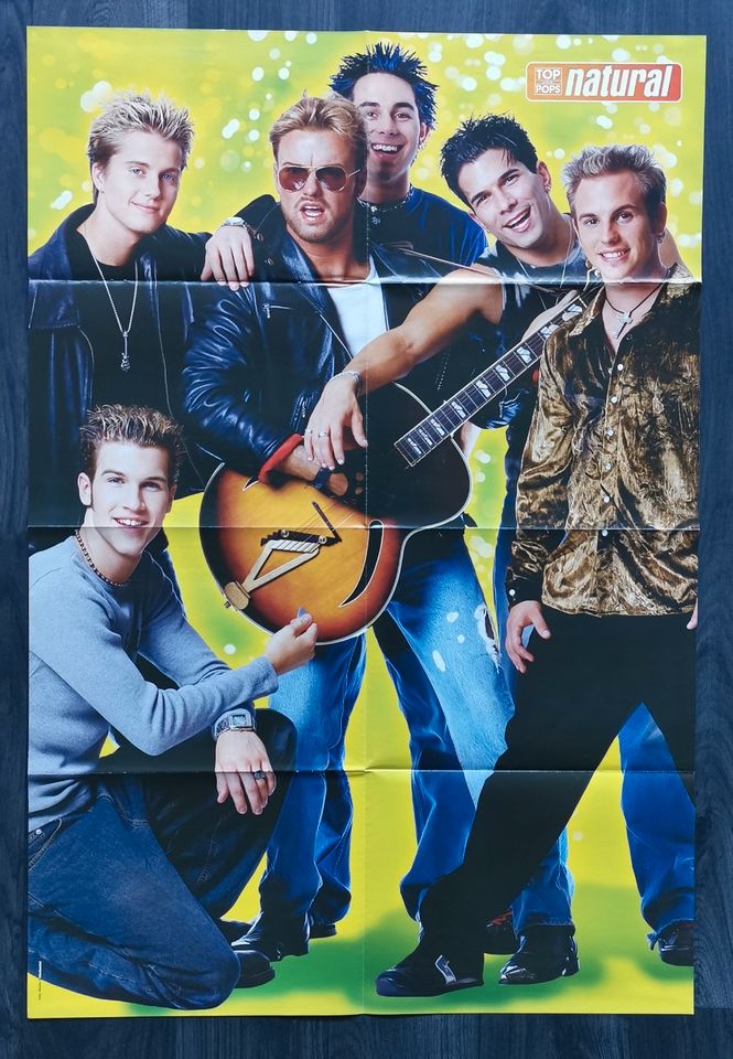 No Angels / Natural - XXL Top of the Pop Poster 80x55 Mottoparty in Rellingen