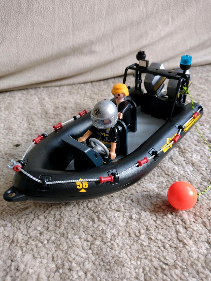 Playmobil Polizei Schlauchboot in Gera