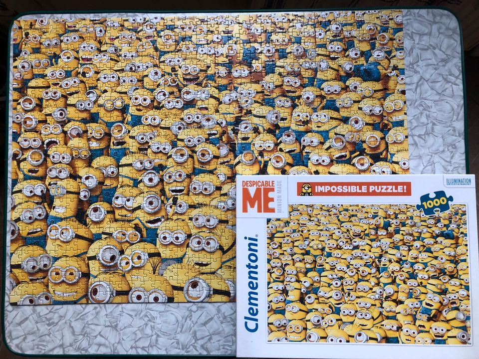 1x Minions Impossible Puzzle 1000 Teile in Strausberg