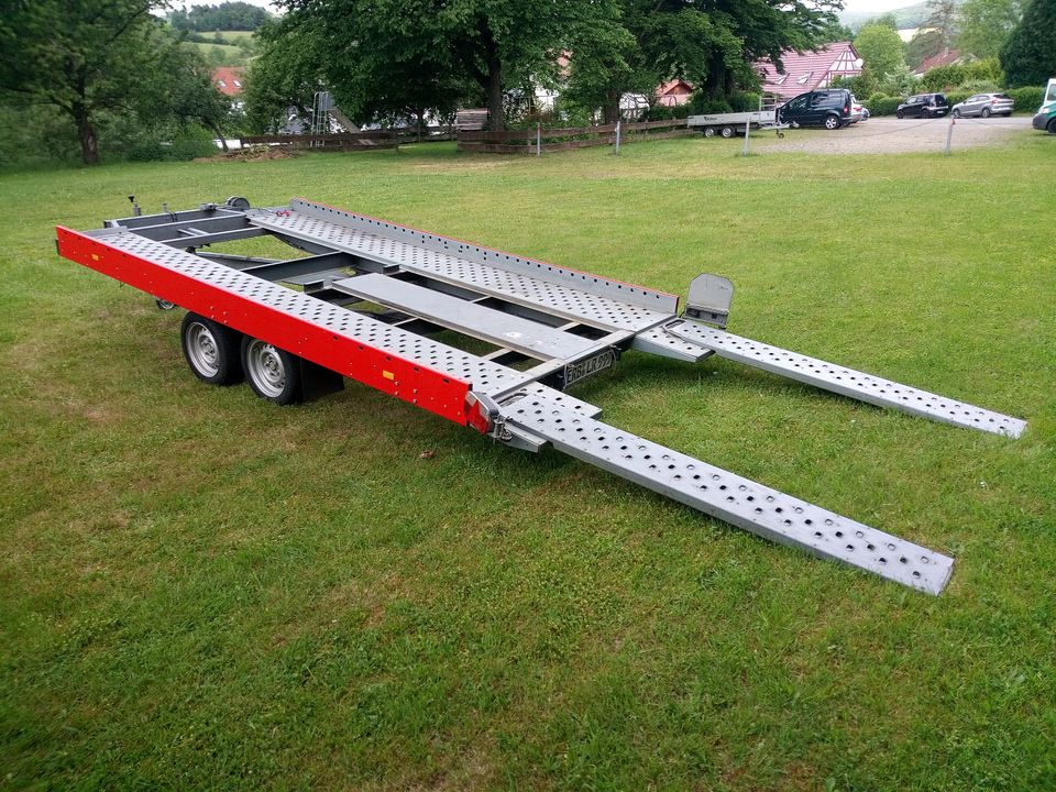 Vermiete Autotransportanhänger / Autotransporter 3.5to in Reichelsheim (Odenwald)