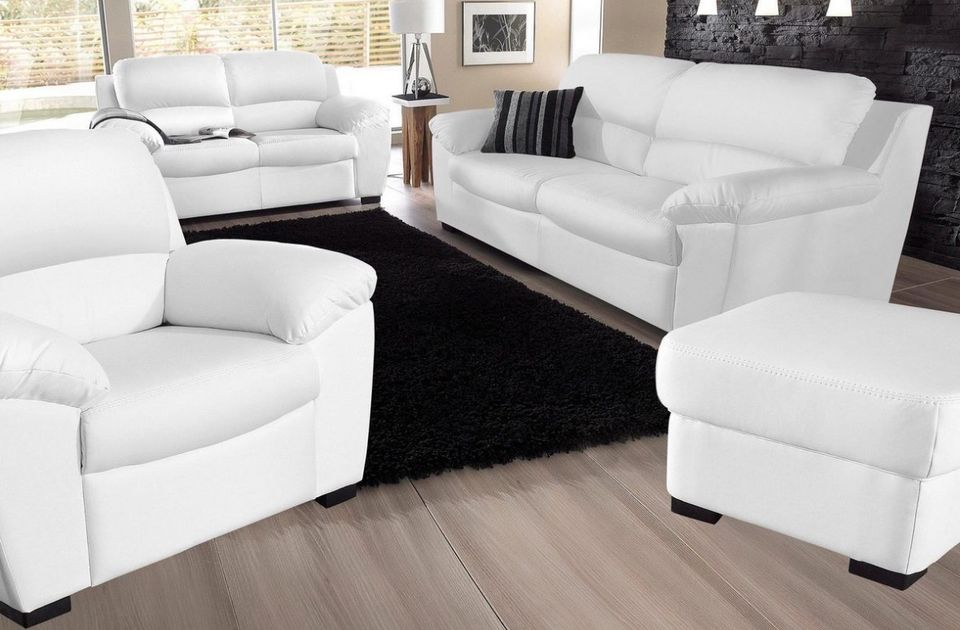 NEU-Sofa Ecksofa mit bettfunkton Bettkasten breit 236 cm in Wietzen