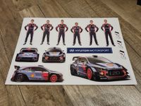 Aufkleber - Set WRC Hyundai Motorsport i20 N Rallye Sachsen - Chemnitz Vorschau