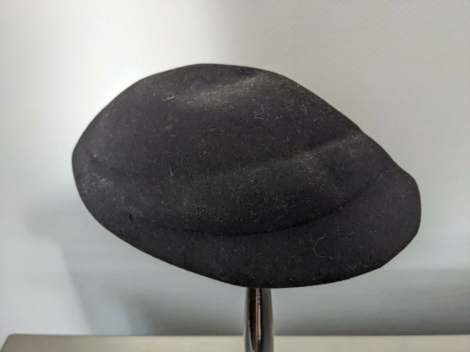 Schwarze Kappe * Hut für Damen * original vintage * Hutmacher Mod in Hamburg