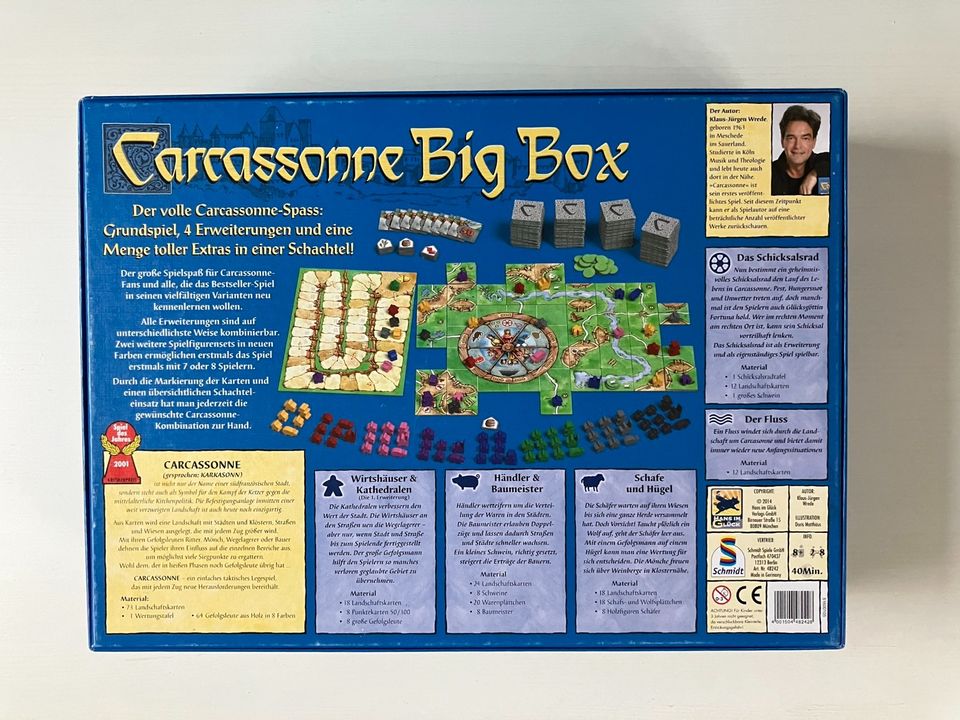 Carcassonne Big Box in Freiberg am Neckar