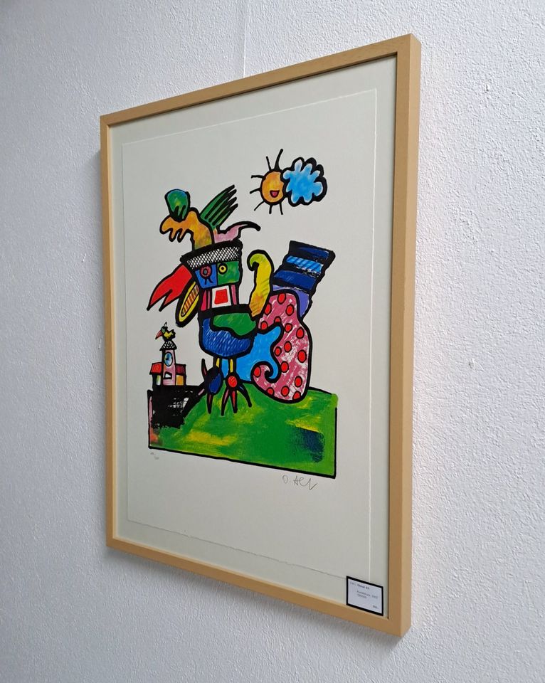 (Nr.141) Ottmar Alt Kunstdruck 56x75 Bild Grafik in Dresden