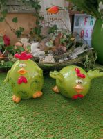 Hühner - Paar aus Keramik Hessen - Rodgau Vorschau