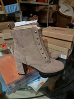 Damen Stiefeletten in Gr.40 braun/ beige Rheinland-Pfalz - Herxheimweyher Vorschau