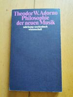 Philosophie der Musik - Theodor Adorno - Wissenschaft Bd. 239 Nordrhein-Westfalen - Bad Laasphe Vorschau