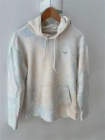 Hollister Hoodie Kapuzenpullover weiß/beige/blau S (Herren XXS) Berlin - Charlottenburg Vorschau