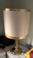 Lampe 70er Retro 1970 Farbe:Creme/gold Dortmund - Benninghofen-Loh Vorschau