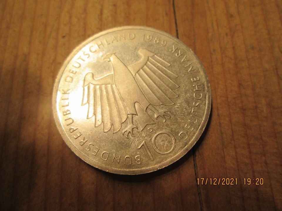 alte 5 /10 DM Münzen von 1986- 1989 in Albig
