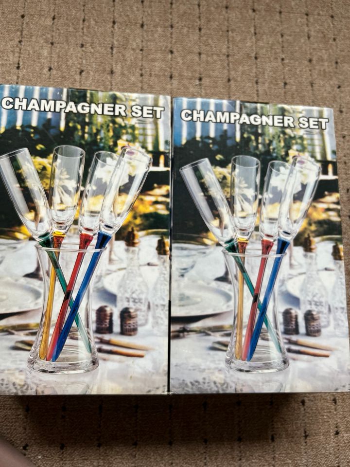 2x Champagner Set in Bad Oeynhausen