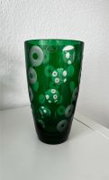 Vase aus Bleikristall in grün Baden-Württemberg - Laupheim Vorschau