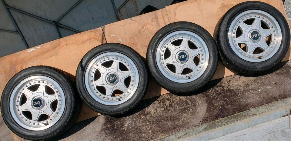 15 Zoll Speedline Felgen Audi 80 90 B3 B4 TYP 89 Coupe Cabr 4x108 in Holzwickede