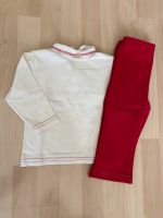 Set rote Hose und weißes langarm Shirt Gr. 80 Kr. München - Ismaning Vorschau