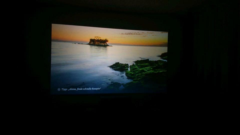 110' MagicScreen Reference High Contrast/ Hochkontrast Leinwand in Bonn