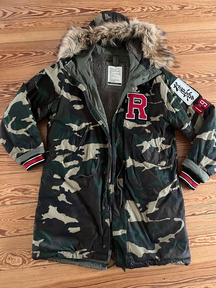 Replay Jacke Parka XXL Camouflage College in Hamburg