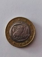 1 Euro Sammlermünze Griechenland mit Eule. 2007. Münze Bayern - Donauwörth Vorschau