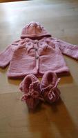 Babygarnitur Handarbeit, rosa,  neu ! Bayern - Bad Tölz Vorschau