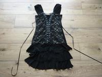Korsagenkleid Schwarz mit Spitze + Schnürung Bodyflirt Neuwertig! Hessen - Ebsdorfergrund Vorschau