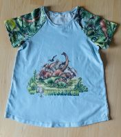 ★ neuwertig Dinosaurier T-Shirt hellblau grün Gr. 146 152 ETSY ★ Nordrhein-Westfalen - Würselen Vorschau