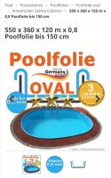 Poolfolie 0,8mm NEU oval 5,50 x 3,60 x 1,20 bis 1,50 Sachsen-Anhalt - Magdeburg Vorschau