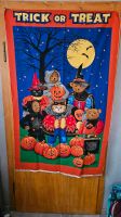 Stoff Banner Poster Bild Halloween Dekoration Dekostoff Hessen - Erzhausen Vorschau