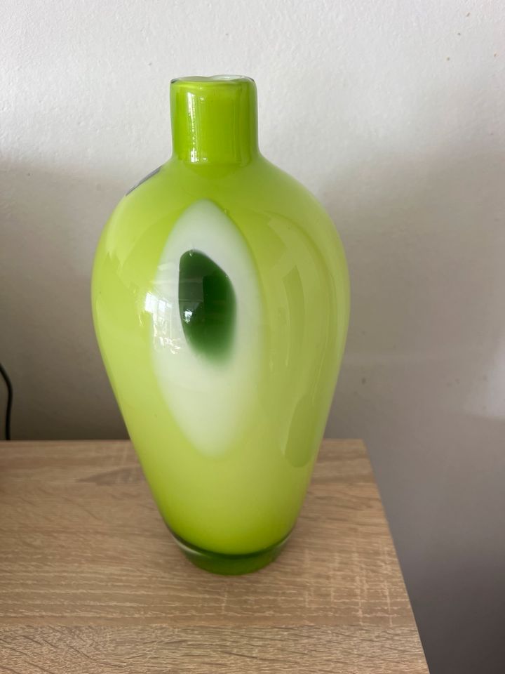 Leonardo Vase grün ca 26 cm in Ober-Olm