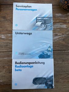 VW Volkswagen Serviceplan Serviceheft Nachdrucke 2er-Pack