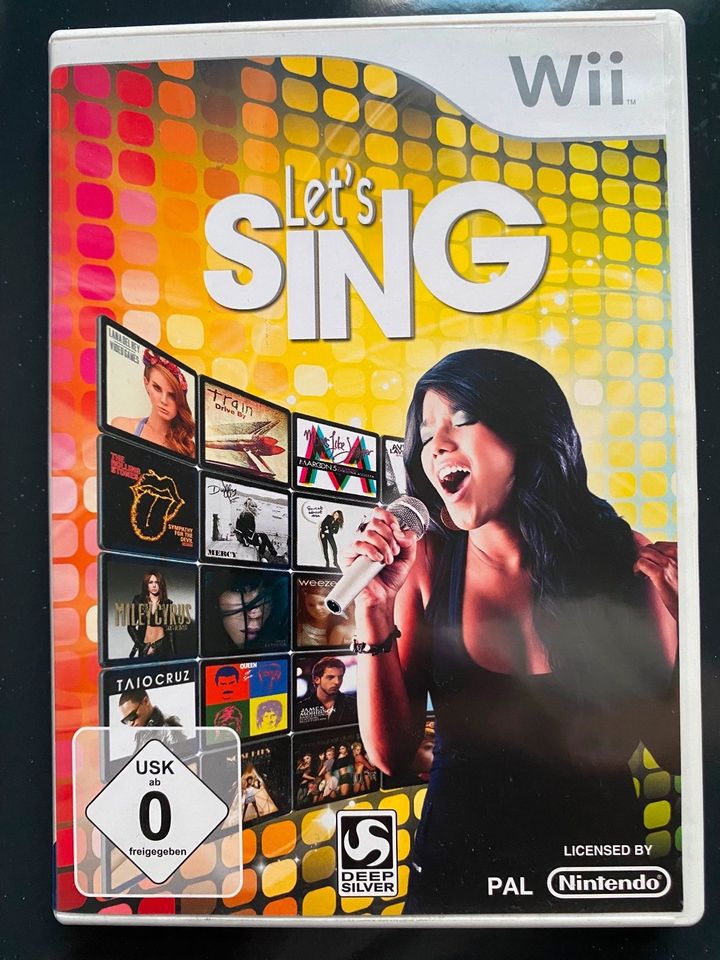 Wii Let‘s Sing, Top Video Spiel !!! in Hemer