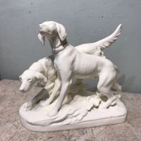 Figur Jagdhunde Tschechien Porzellan antik alt Hund Vintage Nürnberg (Mittelfr) - Mitte Vorschau