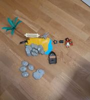 Playmobil 4139 Pirateninsel mit Schatzversteck + Ritter mit Pferd Hessen - Wiesbaden Vorschau