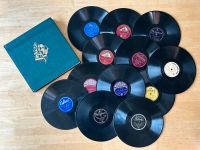 12 Schellackplatten in Album (grün) mit Jazz, Swing, Blues usw. Nordrhein-Westfalen - Oberhausen Vorschau