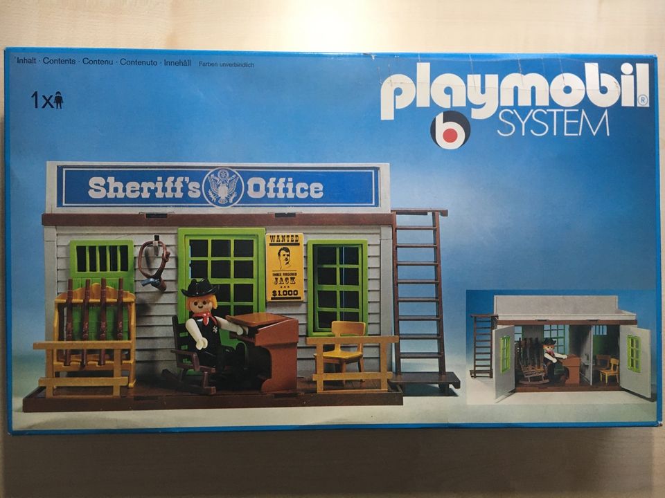 Playmobil® 3423-A Sheriff's Office (1976) (vollständig in OVP!!!) in  Nordrhein-Westfalen - Hilchenbach | Playmobil günstig kaufen, gebraucht  oder neu | eBay Kleinanzeigen ist jetzt Kleinanzeigen